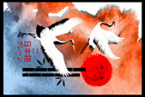 2 Japanese Cranes 4