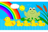 Frog&5LittleDucks