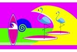 SurfingFlamingos3