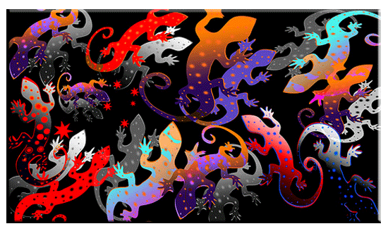 Dance Of The Opal Geckos