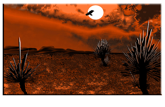 Full Moon Over The Tanami